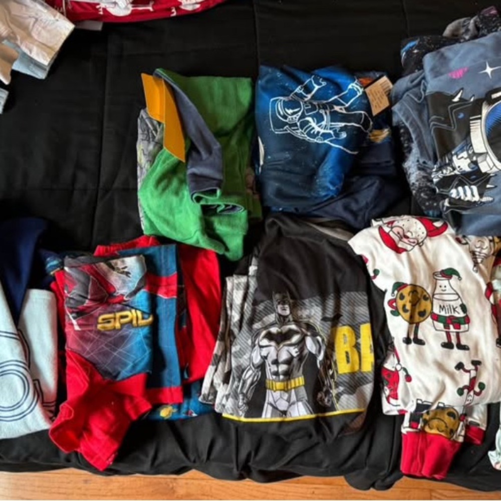 Large Lot of Boy’s Pajama Sets
